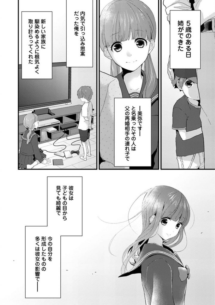 【エロ漫画】干物女になっていた姉を婚活出来るよう着飾ってあげて、結局自分で頂いちゃうヤツｗ